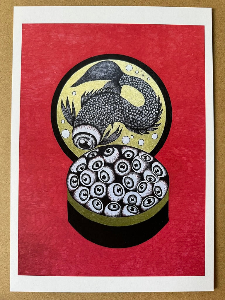 'Caviar' A4 Artist Print