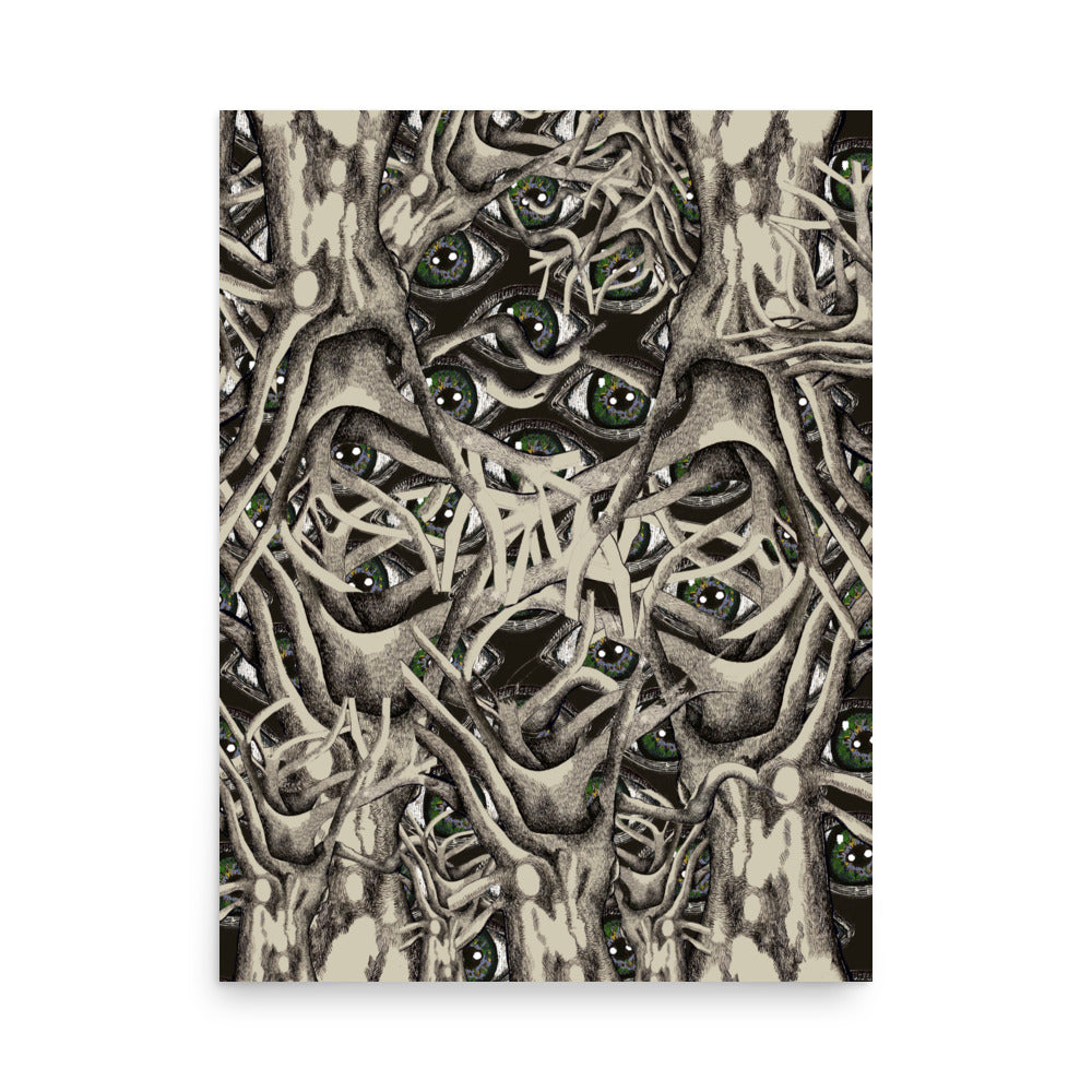 'Forest' Photo paper poster