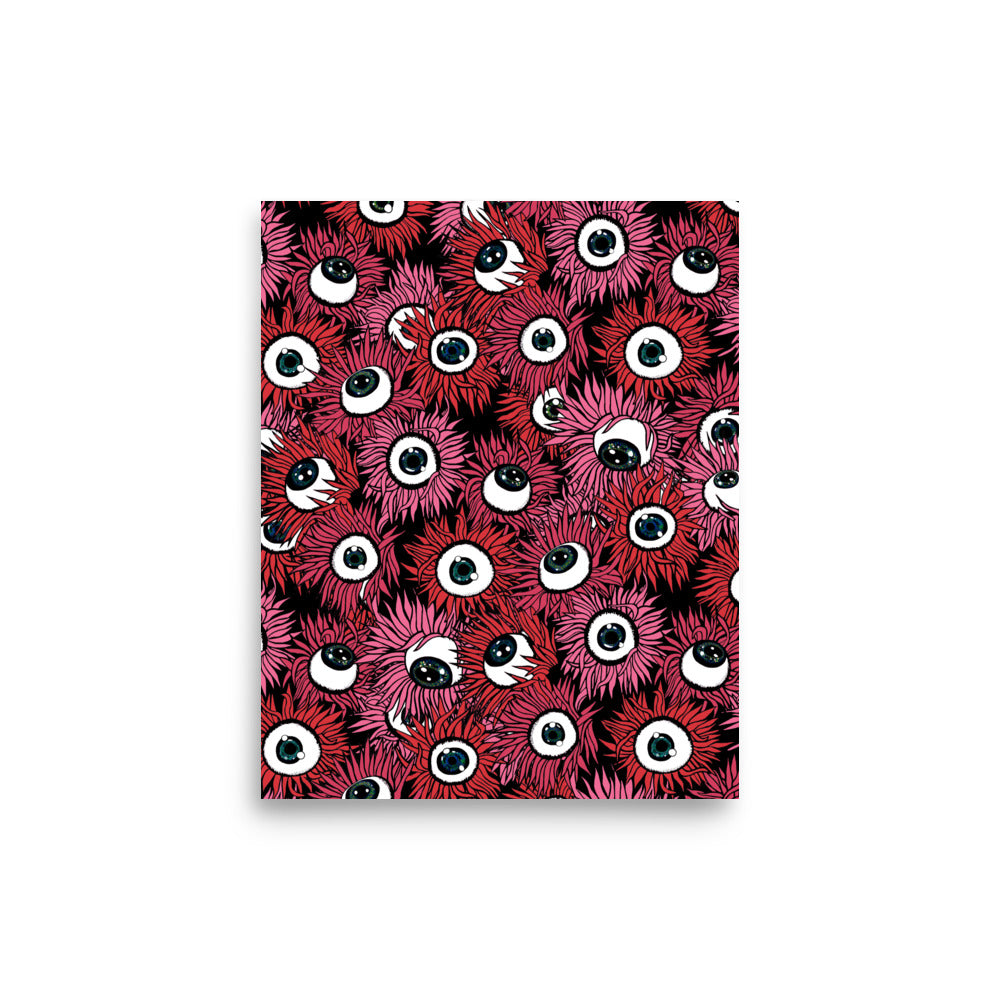 'Coral' Luster Finish Poster