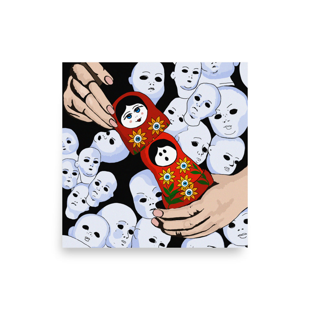 'Doll House' Matte Finish Poster